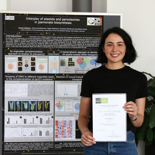 Best Poster Prize awarded to Khansa Mekkaoui