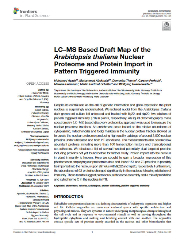 +++ Newsticker Science #98 +++ Proteomics +++