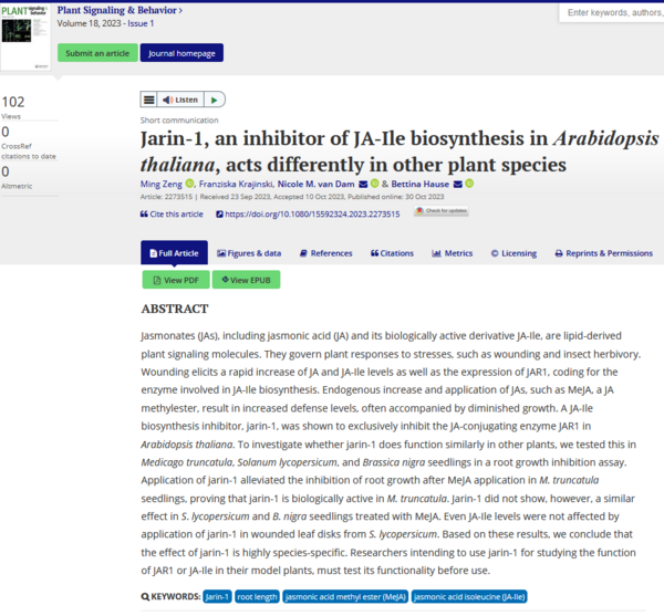 +++ News Ticker Science #159 +++ Phytohormones +++