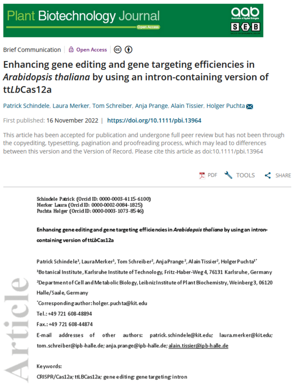 +++ Newsticker Wissenschaft #128 +++ CRISPR +++ 