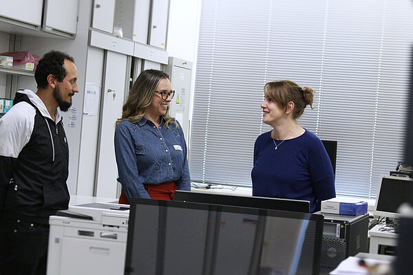 Kolumbianischer Industriepartner zu Gast am IPB